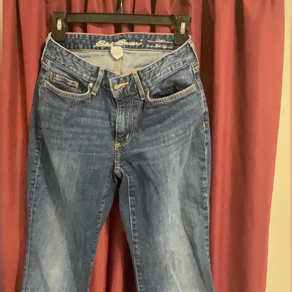Eddie Bauer Womens Curvy Bootcut Jeans - Picture 5 of 5
